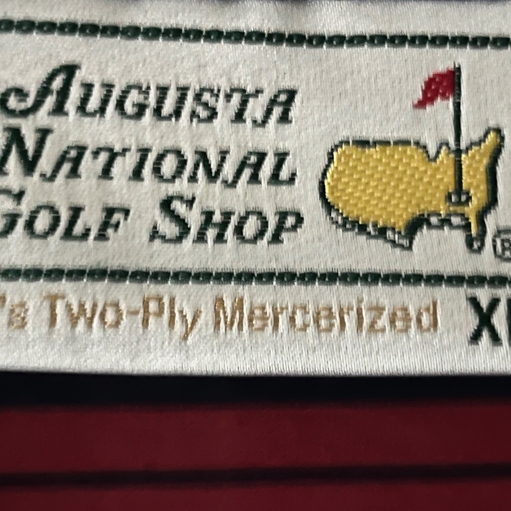 Like New Augusta National Golf Shop Men's Polo Shirt XL - Picture 2 of 10